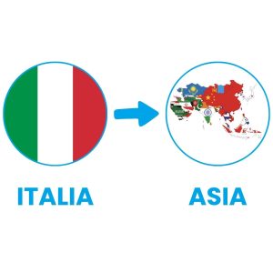 spedizioni da italia a asia