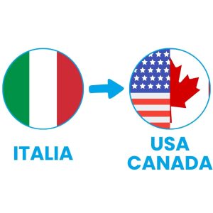 spedizioni da italia a usa e canada